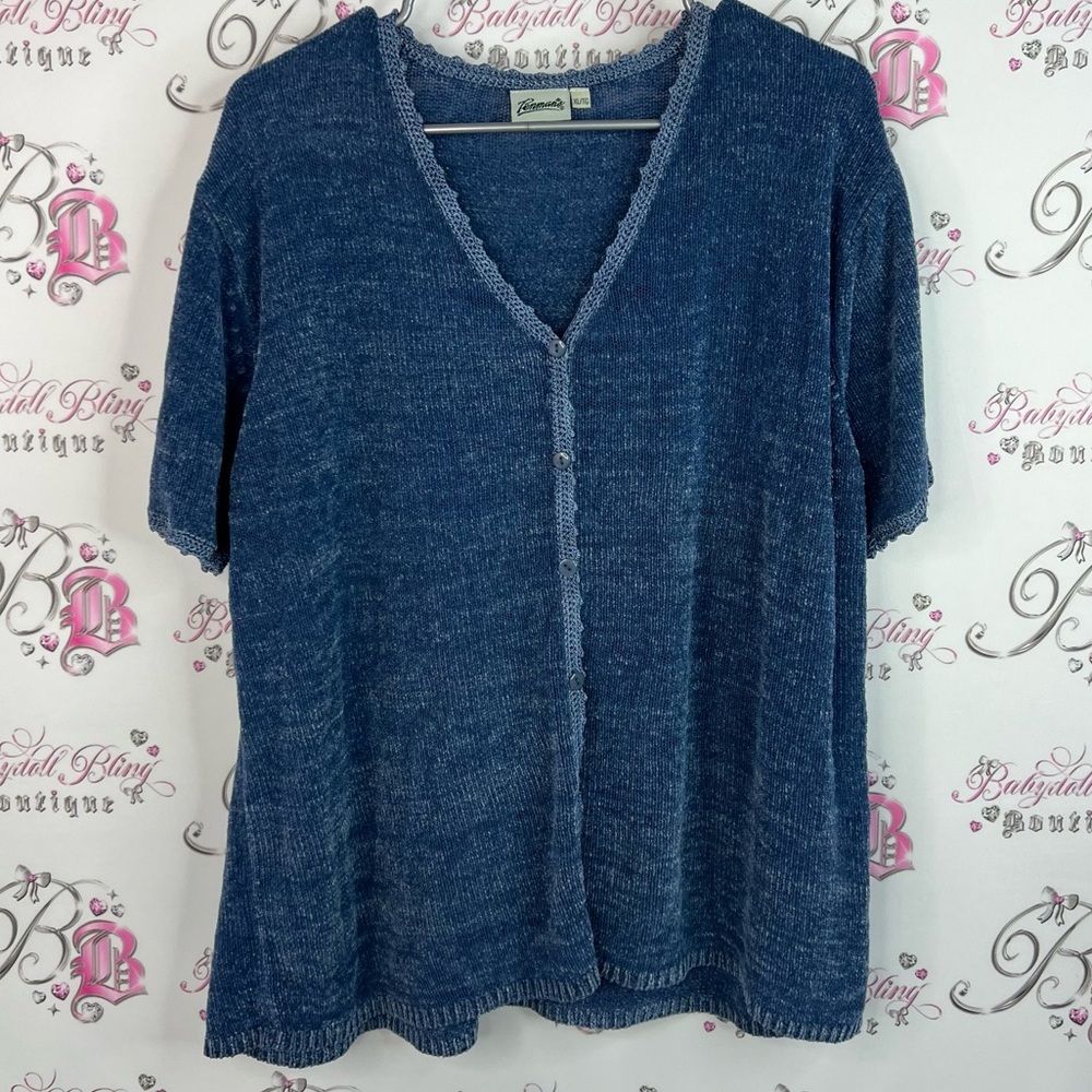 Penmans button up shirt tee short sleeveElegant Blue Button Down Shirt